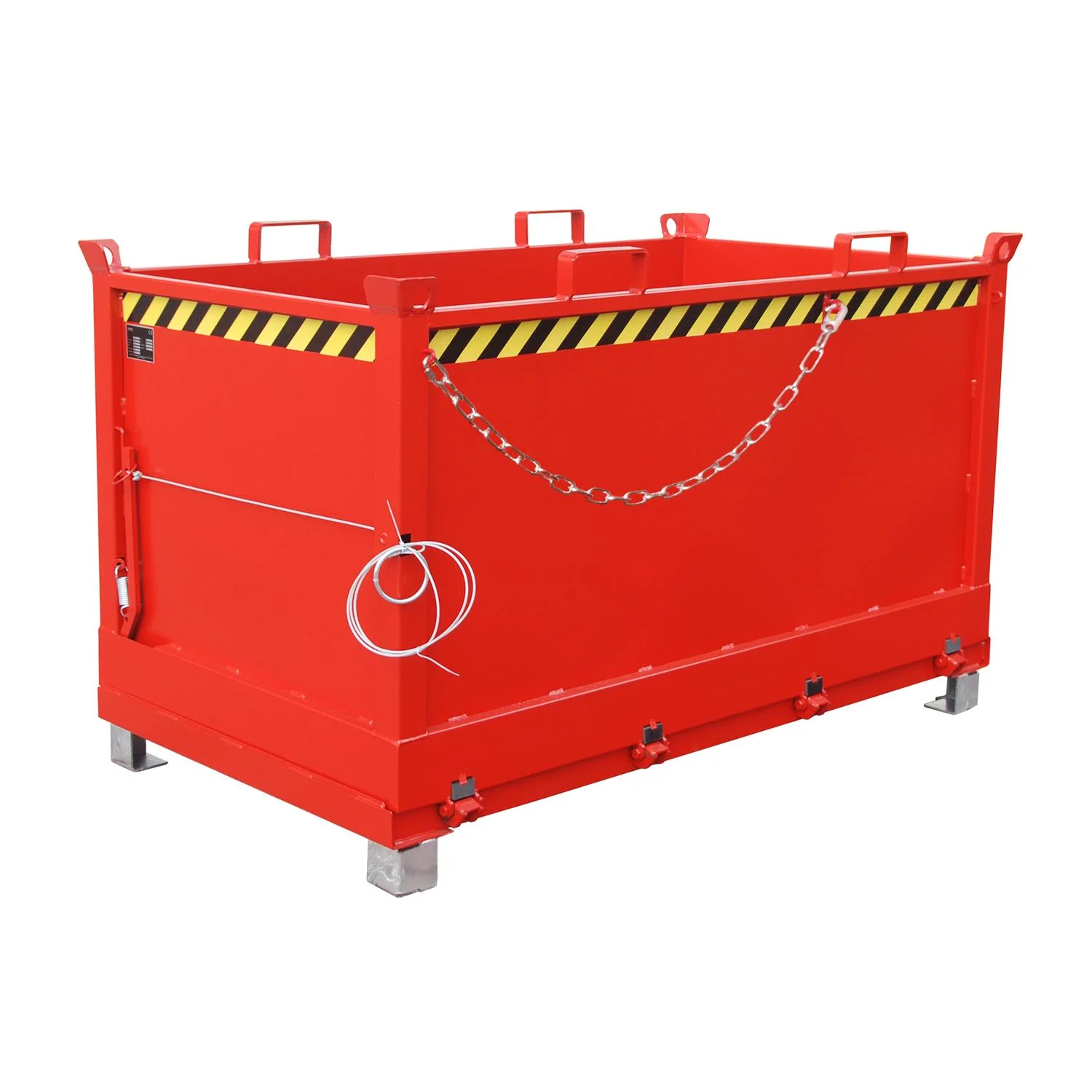 Contenitore a fondo pieghevole FB 1500 1,50 m³ 1040 × 1845 × 1145 mm