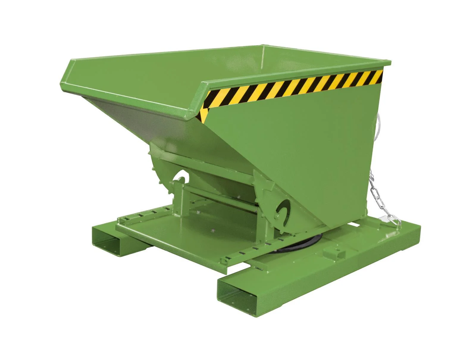 Contenitore ribaltabile 3S 300 0,3 m³ 1460 × 1010 × 890 mm RAL 6011 verde reseda