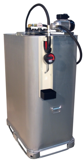 Frischöltankanlage EP100 oder EP 300 mit 1000 Liter Tank