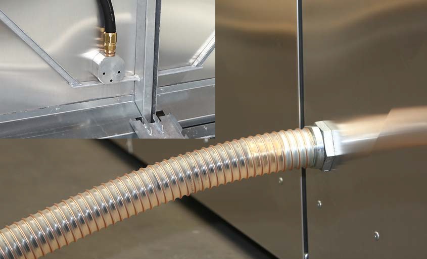 Doppelschlauchsystem für KAP mit Klappdeckel