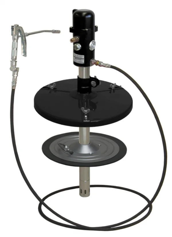 Lubrificatore pneumatico pneuMATO 55, stazionario, per contenitori in plastica JOKEY da 18/20 kg