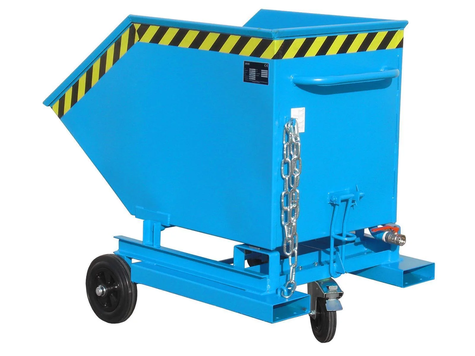 Carrello a cassone per trucioli SKW-ET, 400 litri, 1320 × 900 × 1090 mm