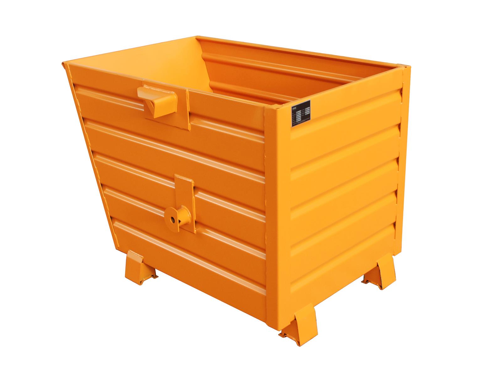 Stapelkipper BSK 70 1200x800x900mm 0,70m³ RAL 2000 Gelborange