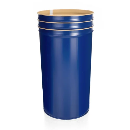 Conical Metal Drum 220 Liters - Painted, 581x581x963mm, with UN Certification & Removable Lid 🛢️