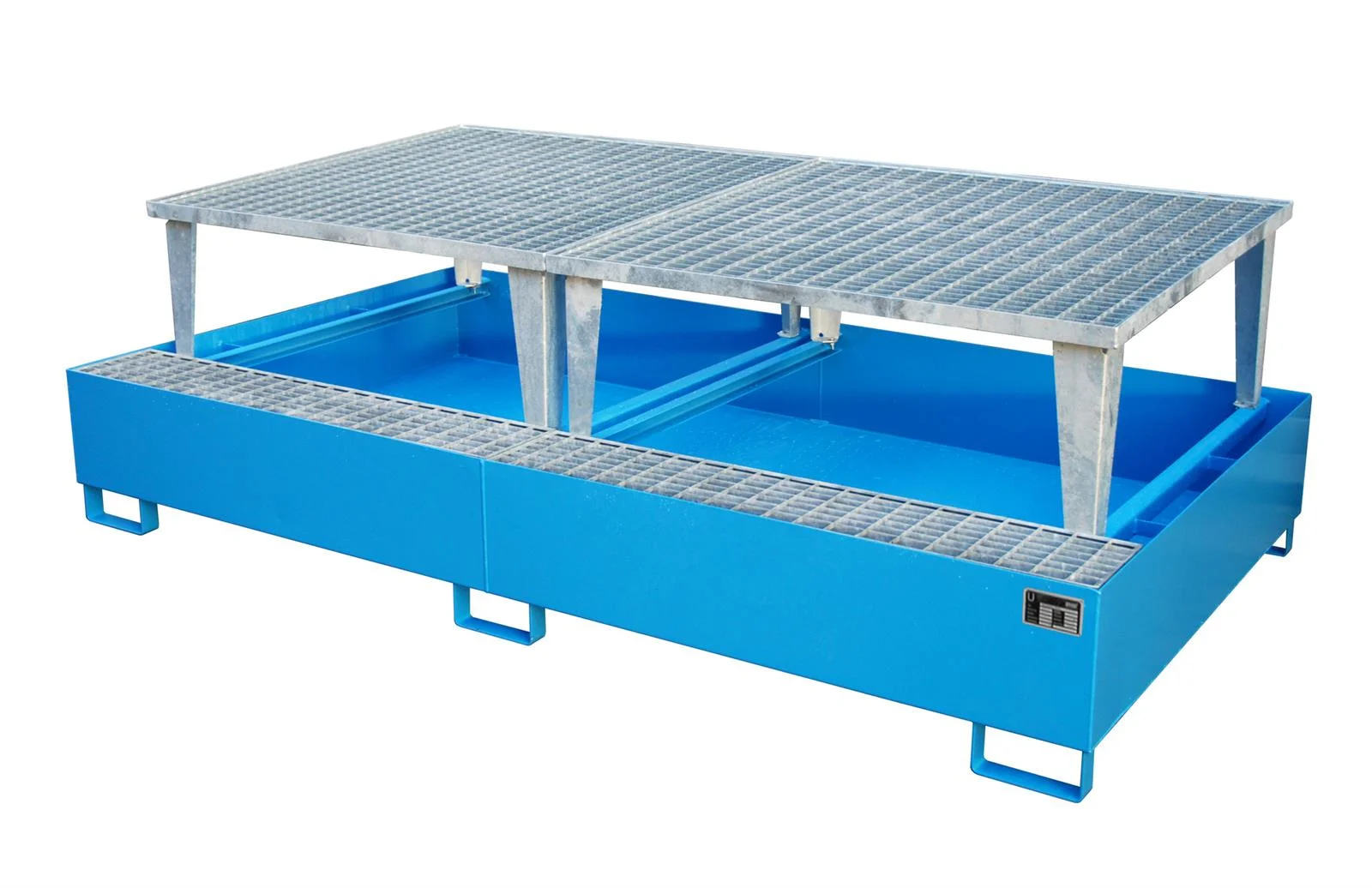 Collection Tray 2650x1460x863mm 1000 Liters Type AWA Painted AWA 1000-2 RAL 5012 Light Blue ✨