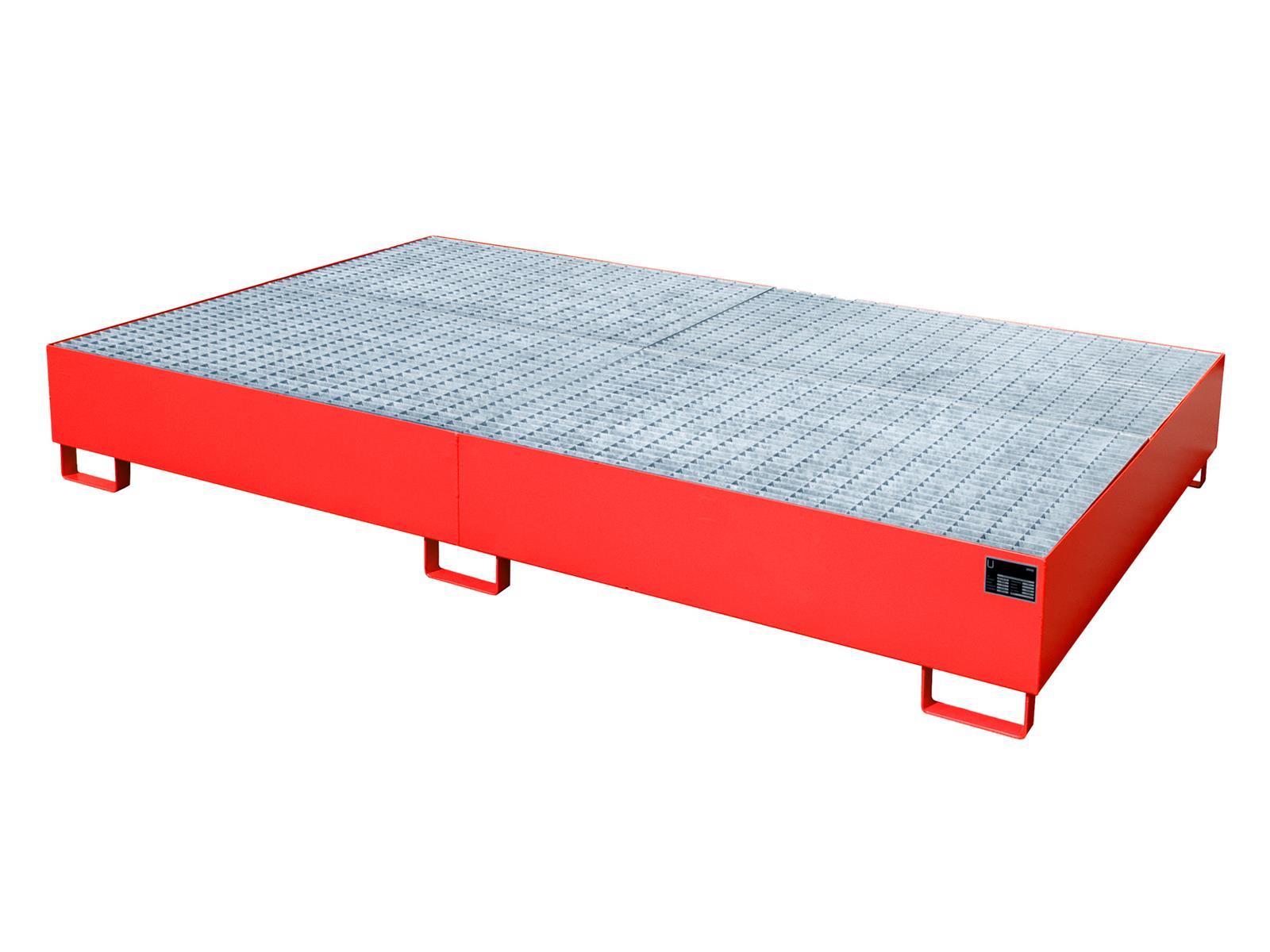 Auffangwanne 2690x1650x375mm 1000 Liter Typ AW lackiert AW1000-10F