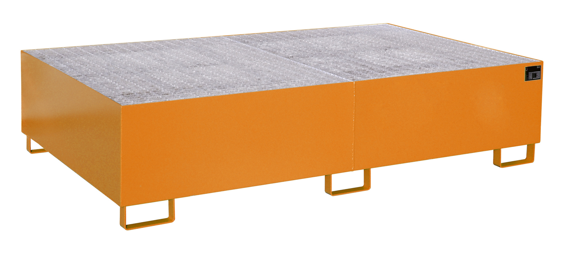 Regalwannen 2150x1300x505mm 1000 Liter mit Gitterrost