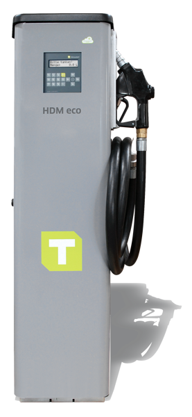 Dieselzapfsäule HDM 100 eco mit Tankautomat TECALEMIT Tanksäule