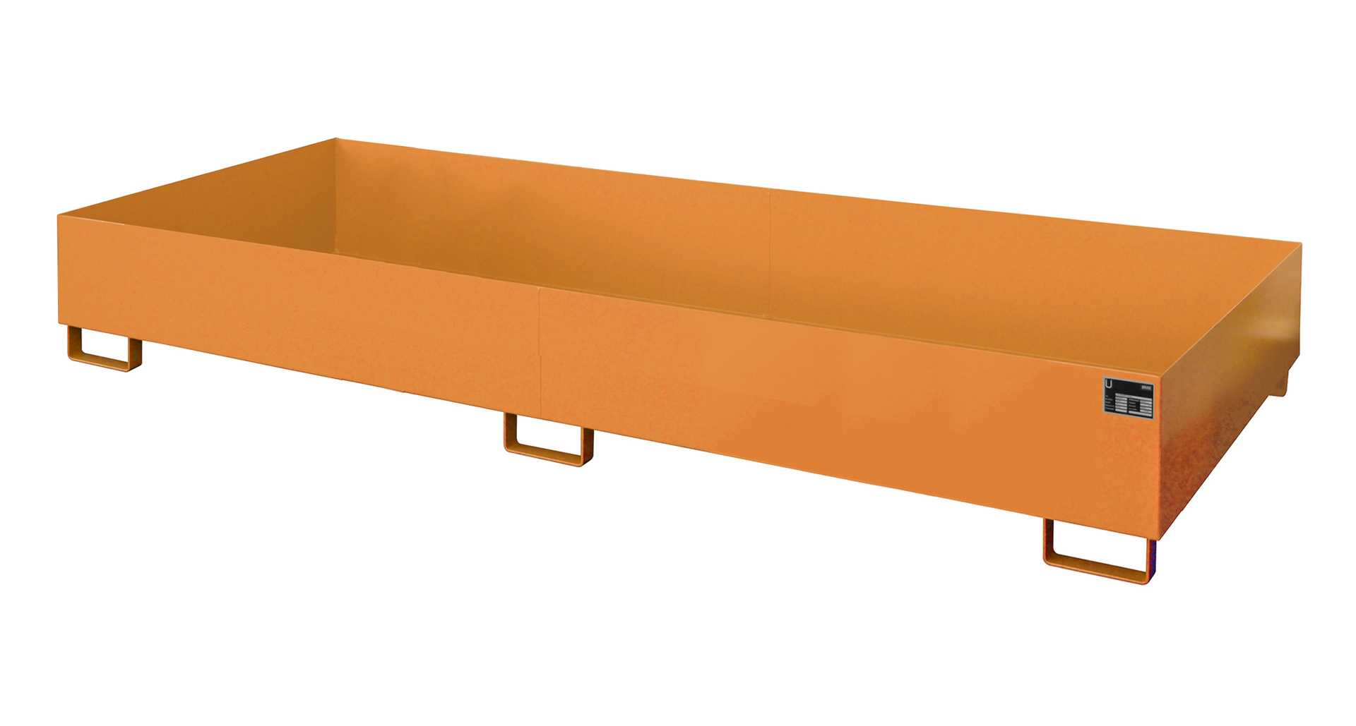 Regalwannen 3250x1300x265mm 540 Liter RAL 2000 Gelborange