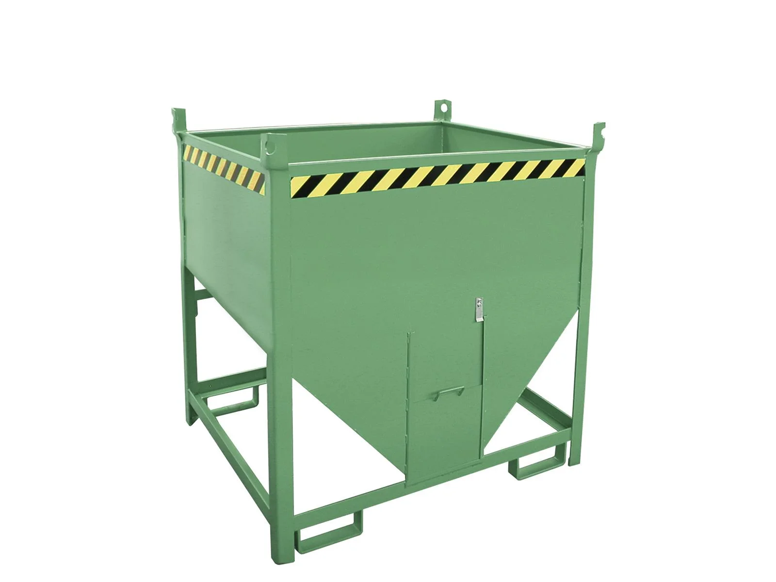 Contenitore per silo SGS 75 0,75 m³ 1000×1200×1260 mm RAL 6011 Verde Reseda