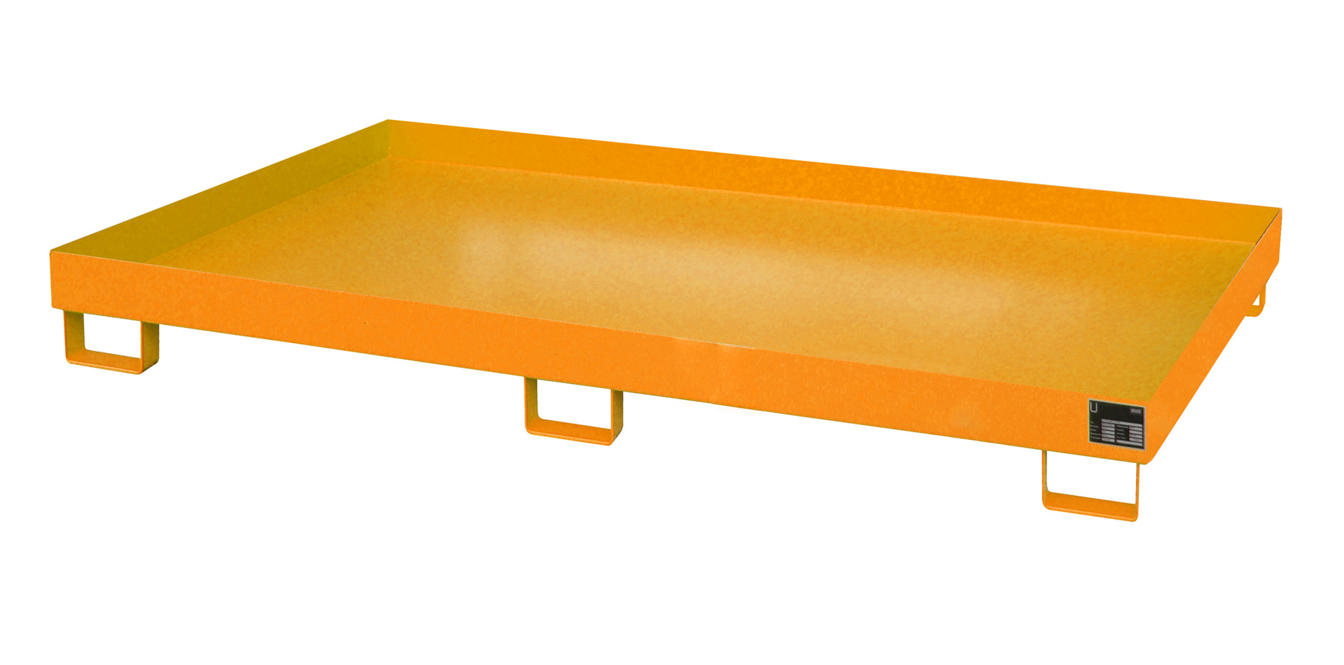 Regalwannen 2150x1300x250mm 240 Liter RAL 2000 Gelborange