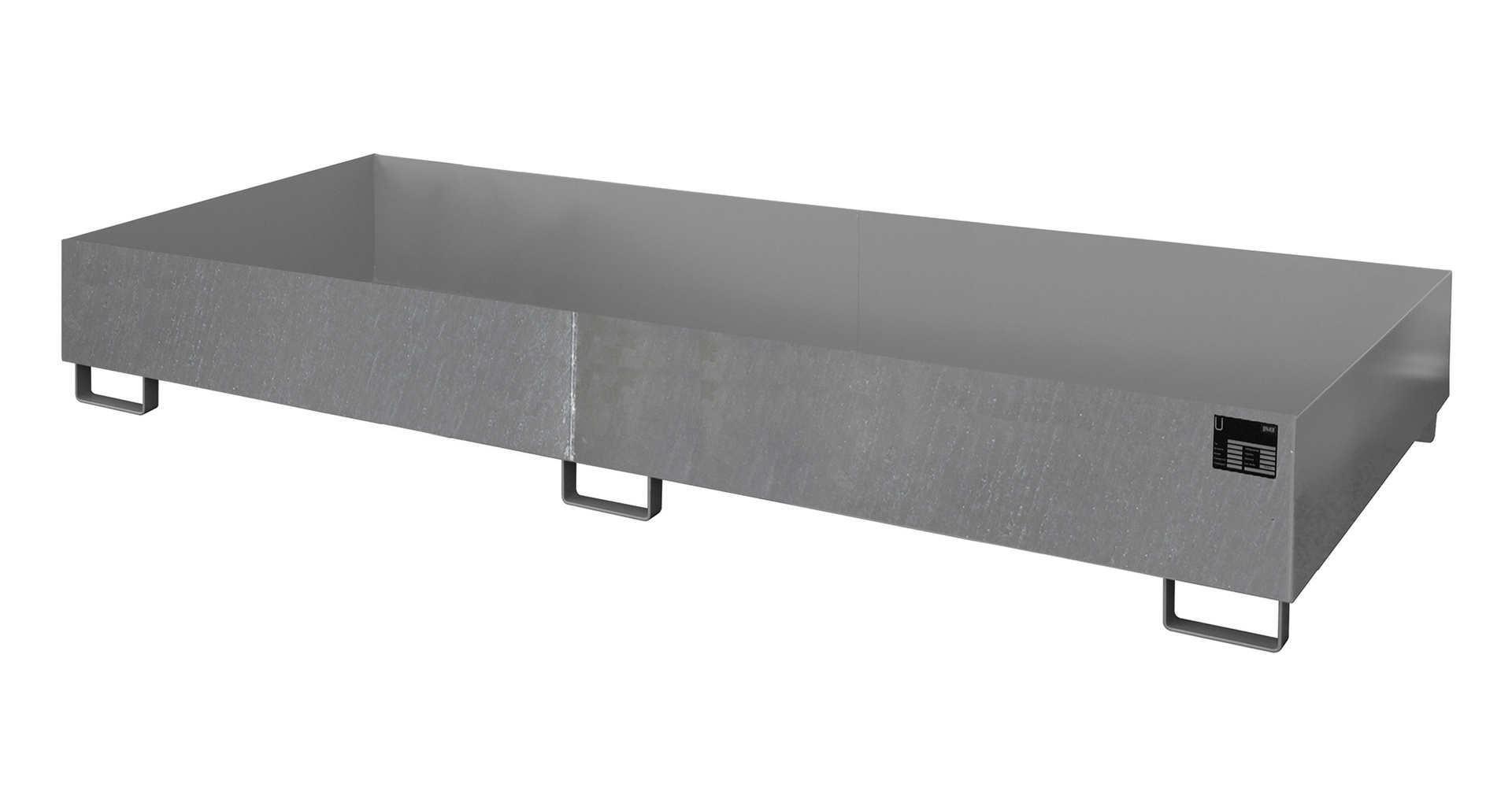 Regalwannen 3250x1300x265mm 540 Liter feuerverzinkt