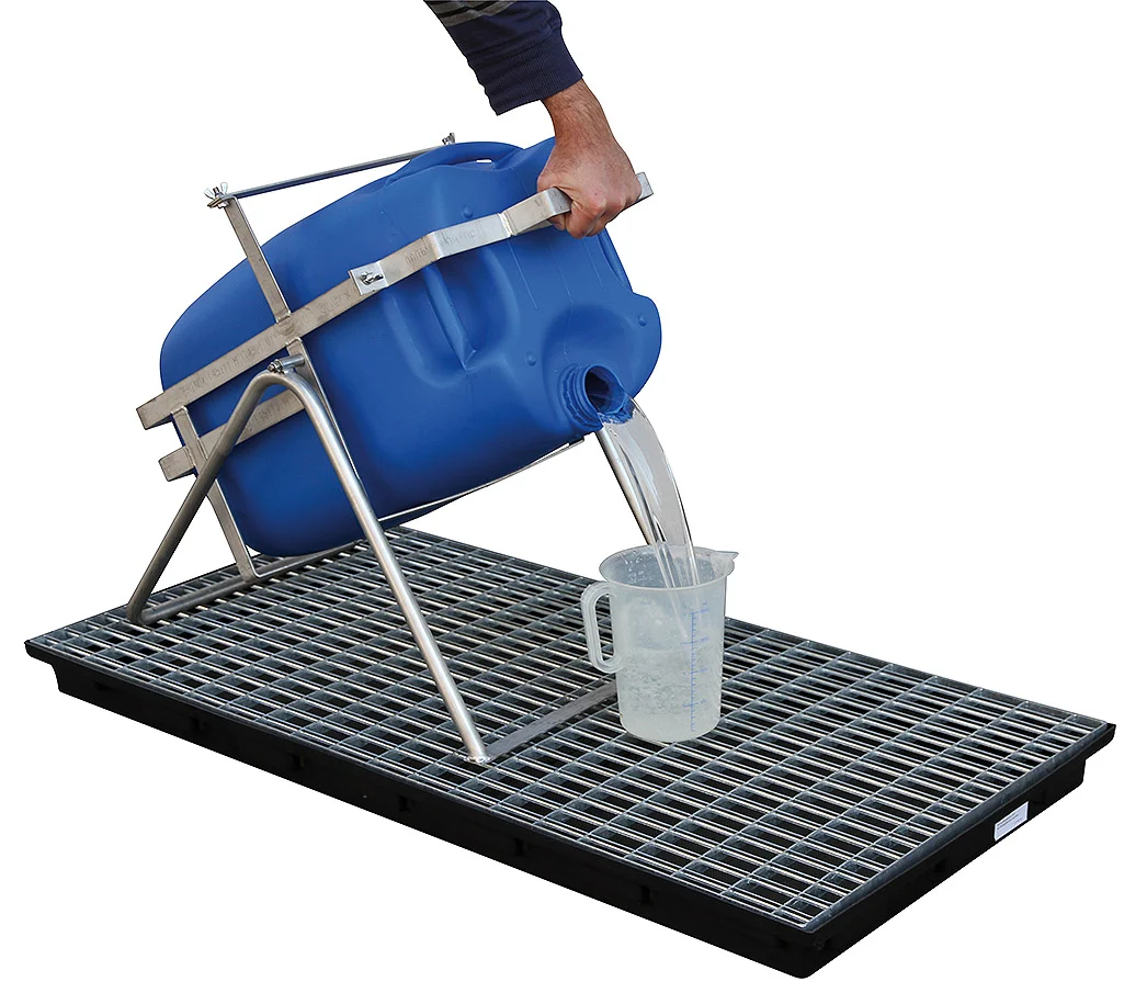 Abfüllständer für Kanister mit 60 l Volumen 670x390x750mm