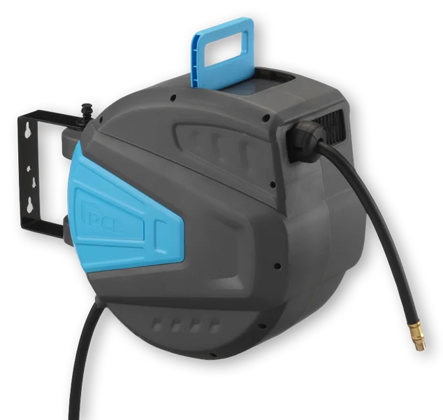 Riavvolgitubo standard per aria compressa da 20 m (DN10) 1/4" filetto esterno PCL