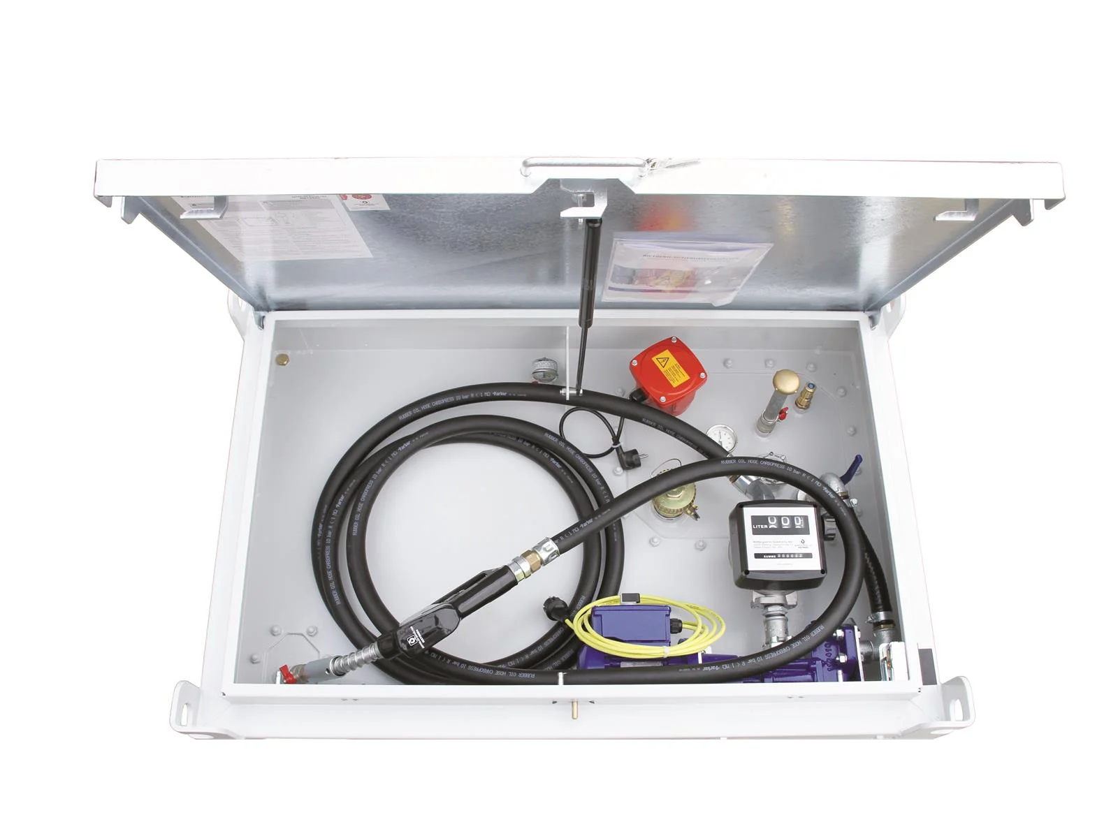 Impianto portatile per serbatoio d'olio da 1000 litri QUADRO-OEL Rietbergwerke Seppeler