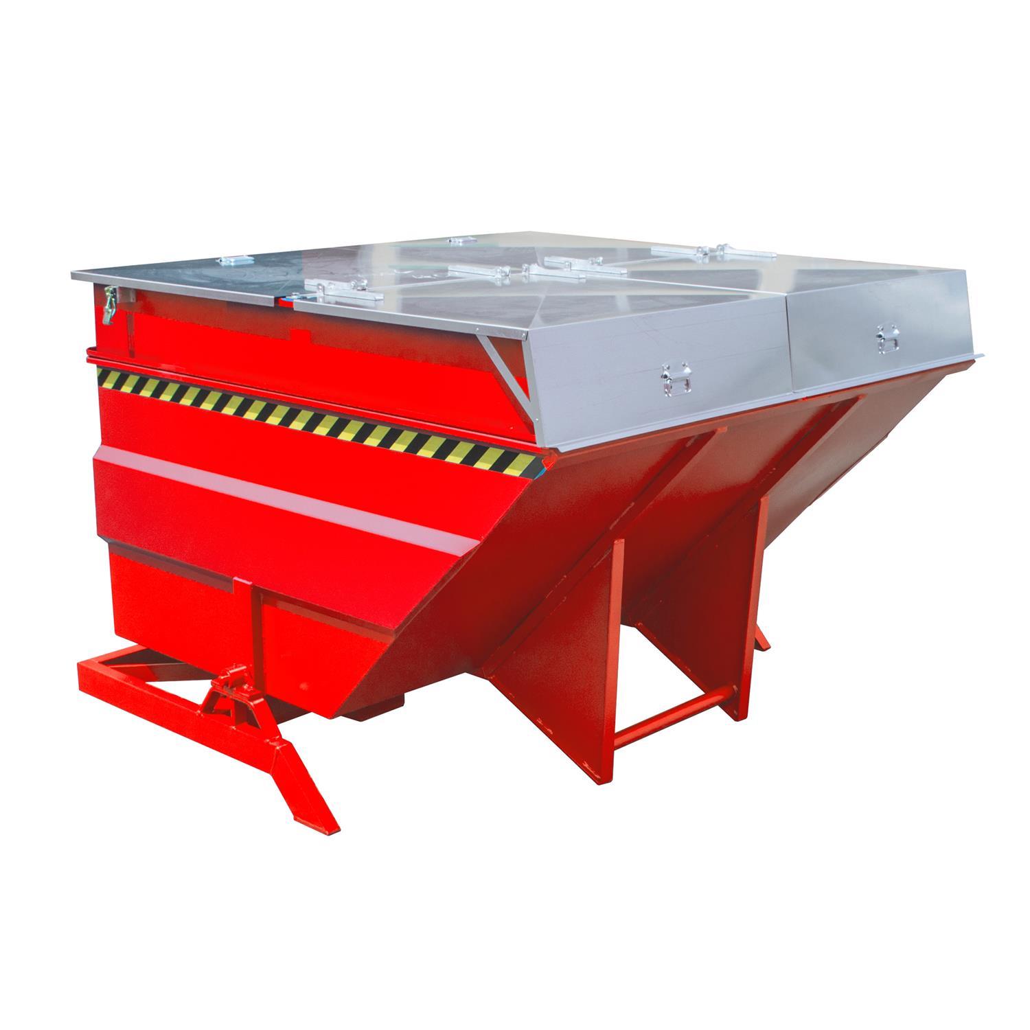 Kippbehälter BKC 400 4m³ 2310x2280x1480mm Großraumbehälter