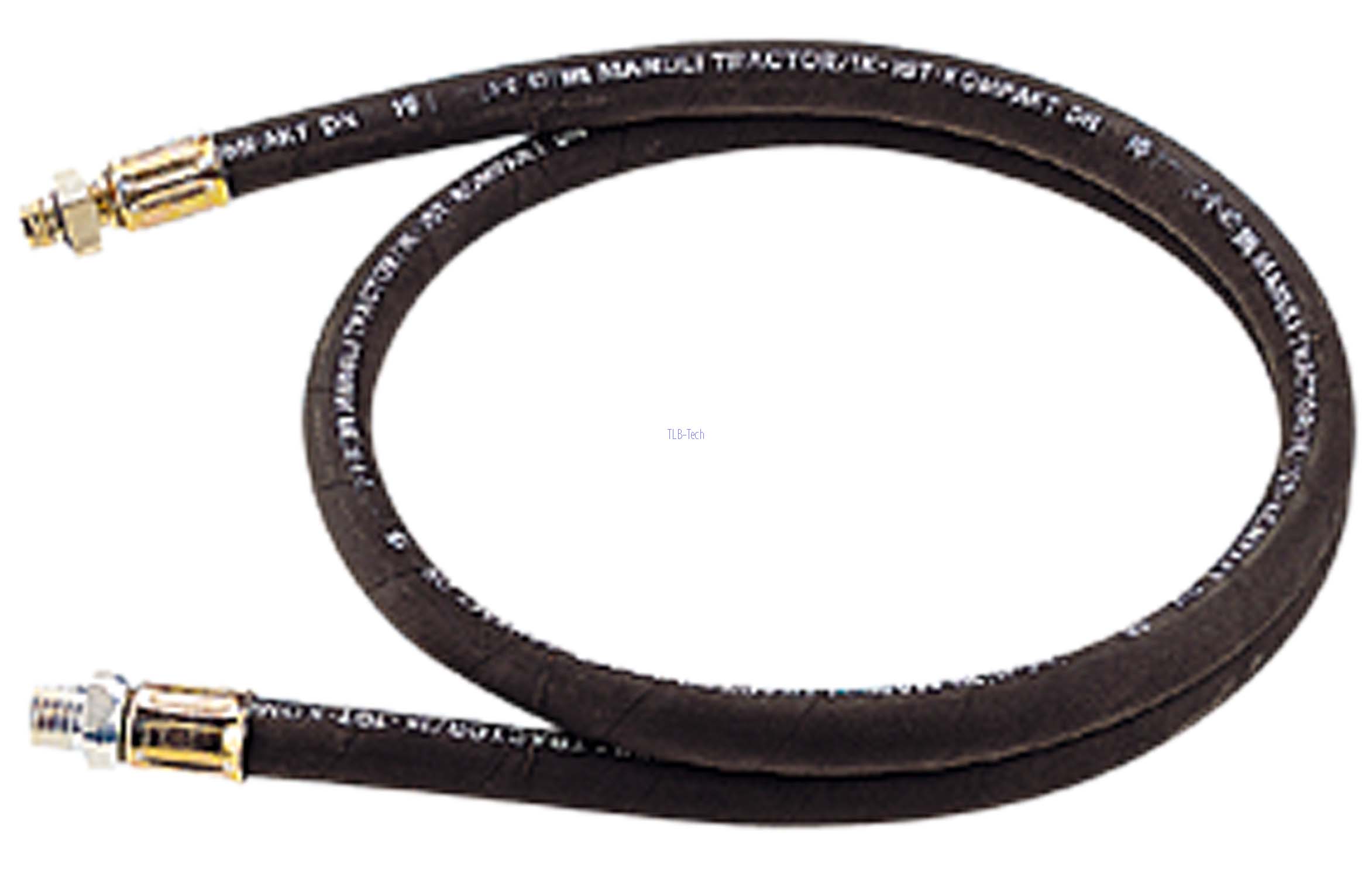 Saug- und Abgabeschlauch DN 16, 2,25 m lang, G 1/2" AG