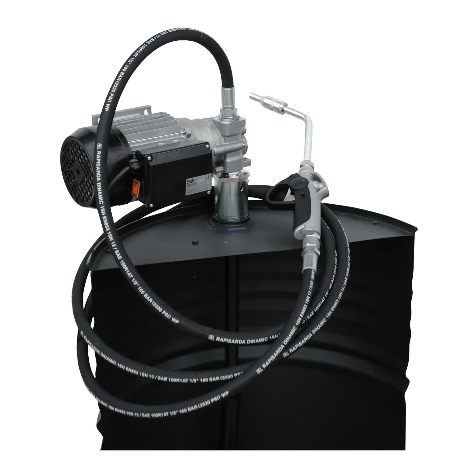 PIUSI DRUM Viscomat 200/2 230 V con rubinetto di erogazione Easyoil