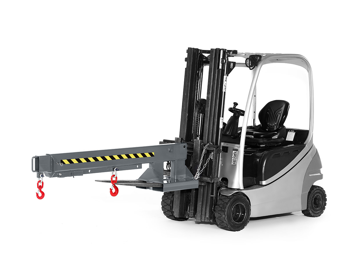 Robuster Kranarm Typ RKA für Stapler – Flexible Lastenhebe-Lösung