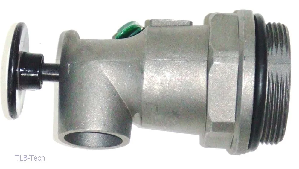 Rubinetto per botte 2" in alluminio