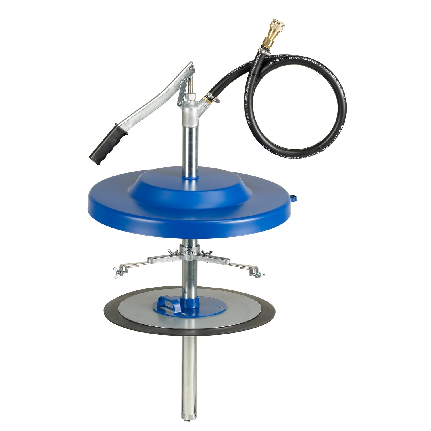 Füllgerät für Zentralschmieranlagen 50 kg, Ø 335–385 mm