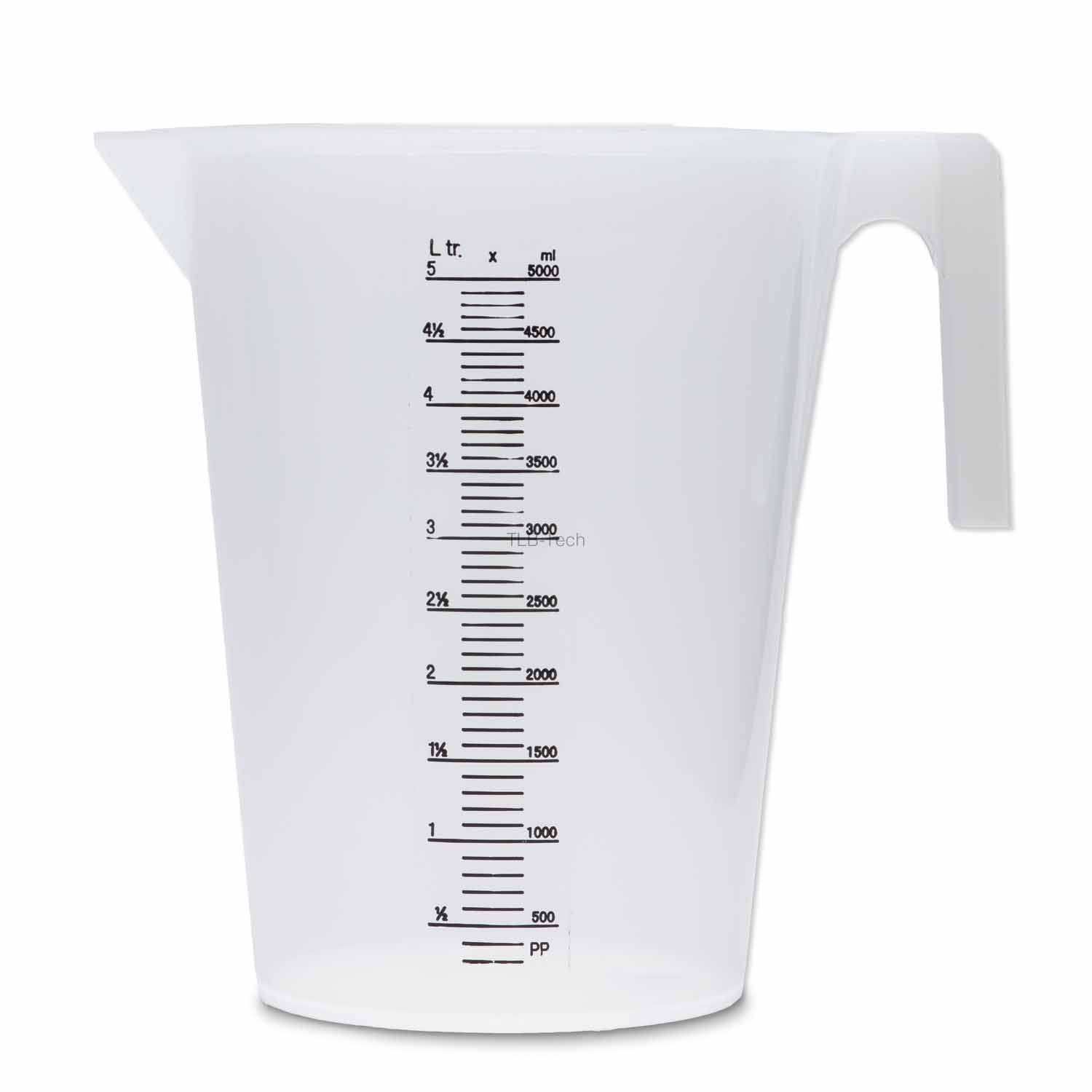 Messbecher PP 5 l transparent Messbecher PP 5 l transparent