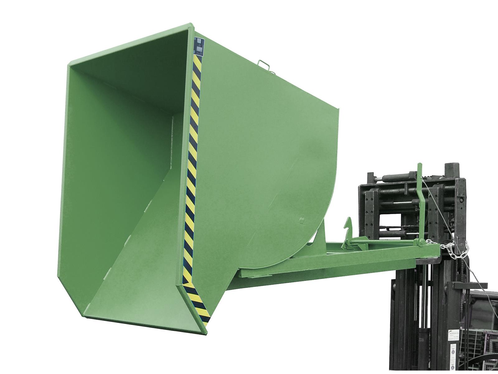 Tipping Container BKM 150 1.50m³ 1760x1560x1270mm RAL 6011 Reseda Green