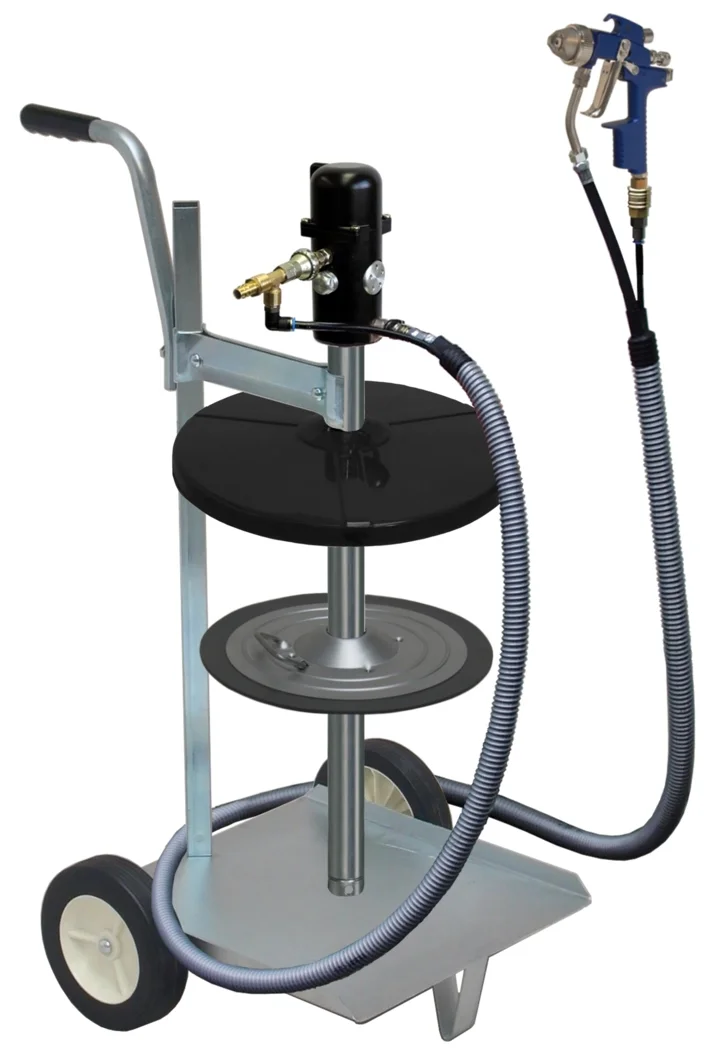 pneuMATO 55 - LubeJet, mobile for 25 kg