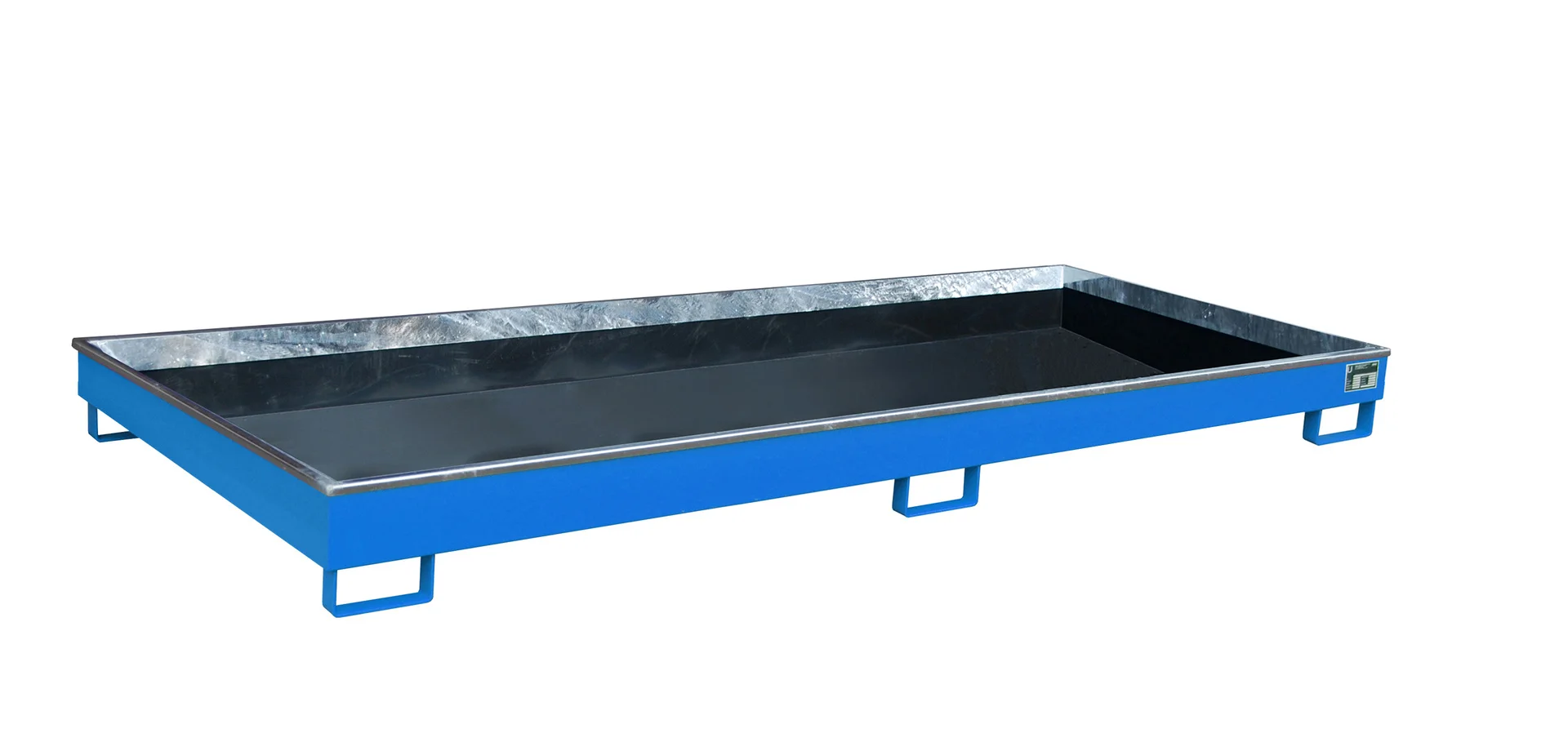 Shelf Tubs 3265x1315x195mm 240 Liters with PE Insert RAL 5012 Light Blue 📦