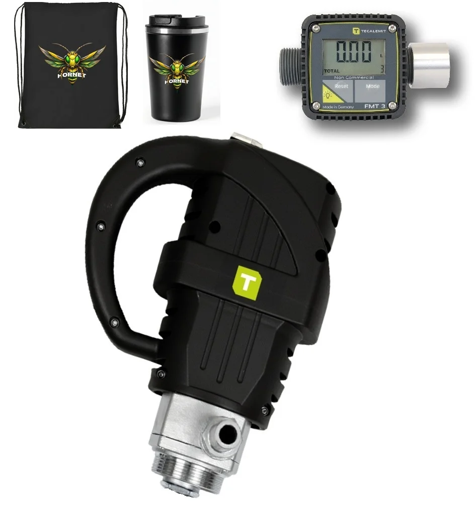 Pompa diesel ed elettropompa HORNET W85 H con contatore FMT3 Black Edition