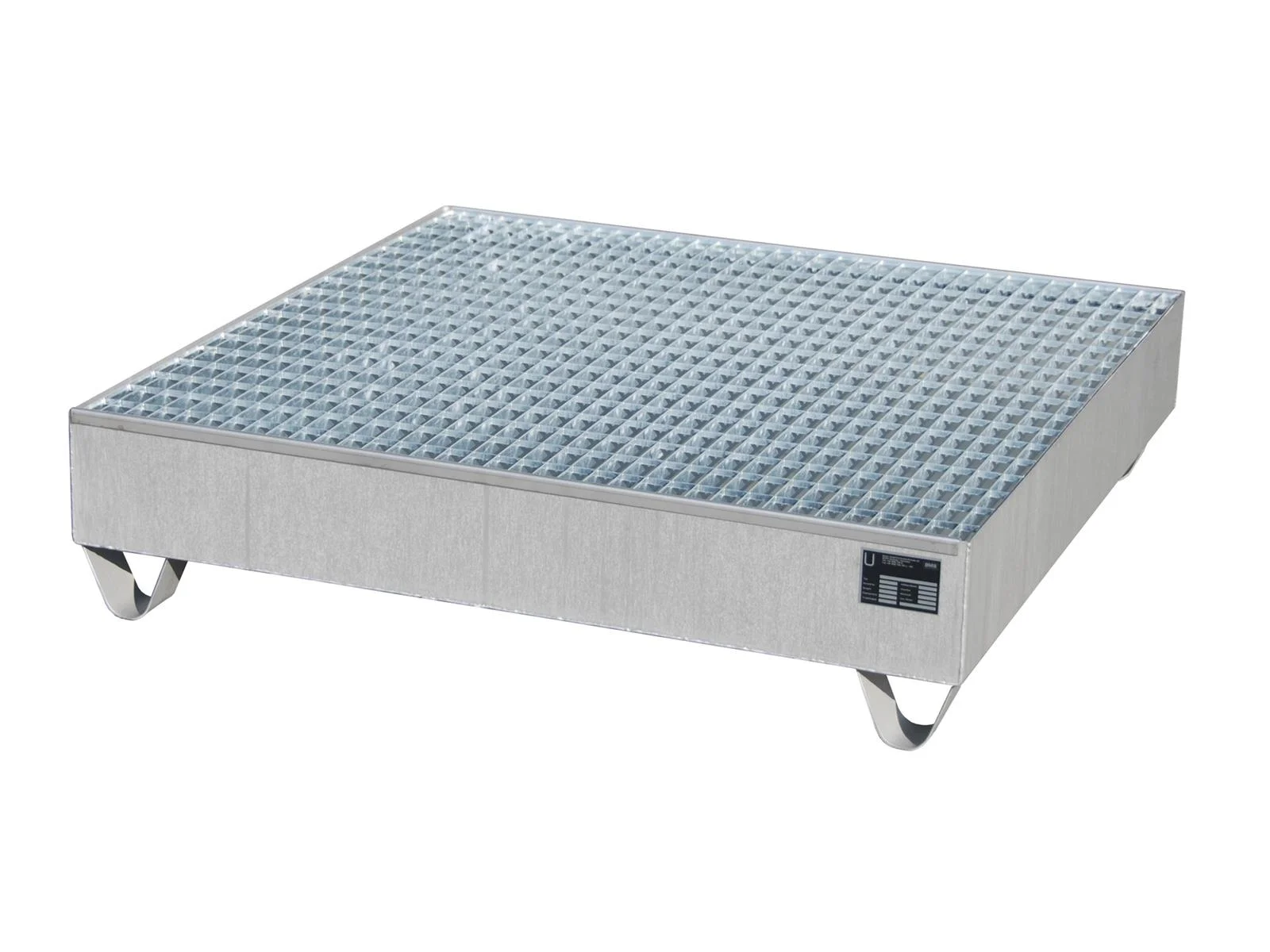 Stainless Steel Spill Containment Tray 1200x1200x285mm 230 Liters VAW-4/A 🛢️