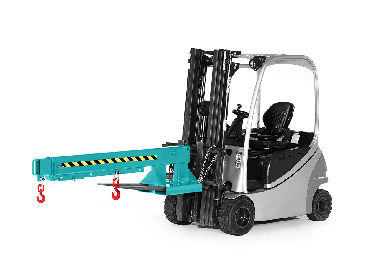 Crane Arm Type RKA for Forklifts RKA3 RAL 5018 Turquoise Blue