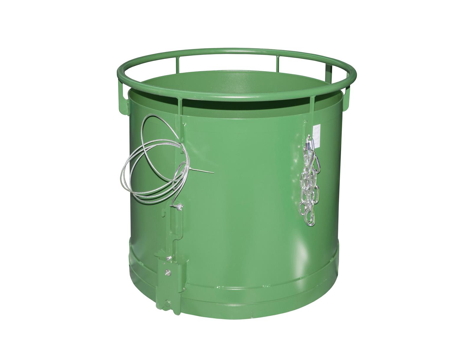 Rundbehälter RB 300 0,30m³ 865x775mm RAL 6011 Resedagrün