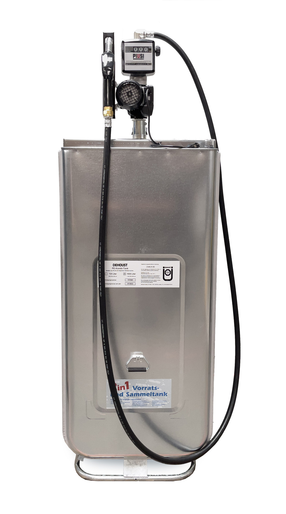 Hoftankstelle - Profi - Dehoust - 1000 Liter - Dieseltankanlage
