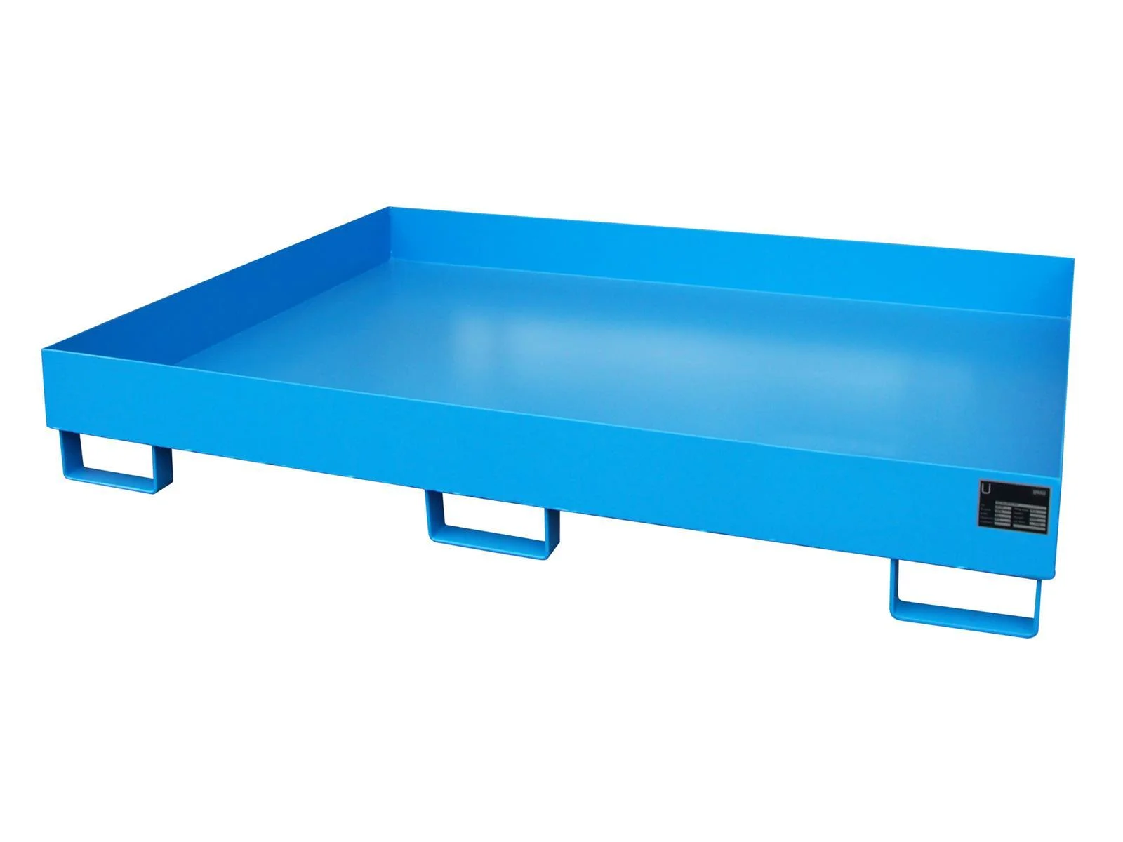 Shelf Tray 1750x1300x250mm 240 Liters Type RW 1800 RAL 5012 Light Blue 📏📦