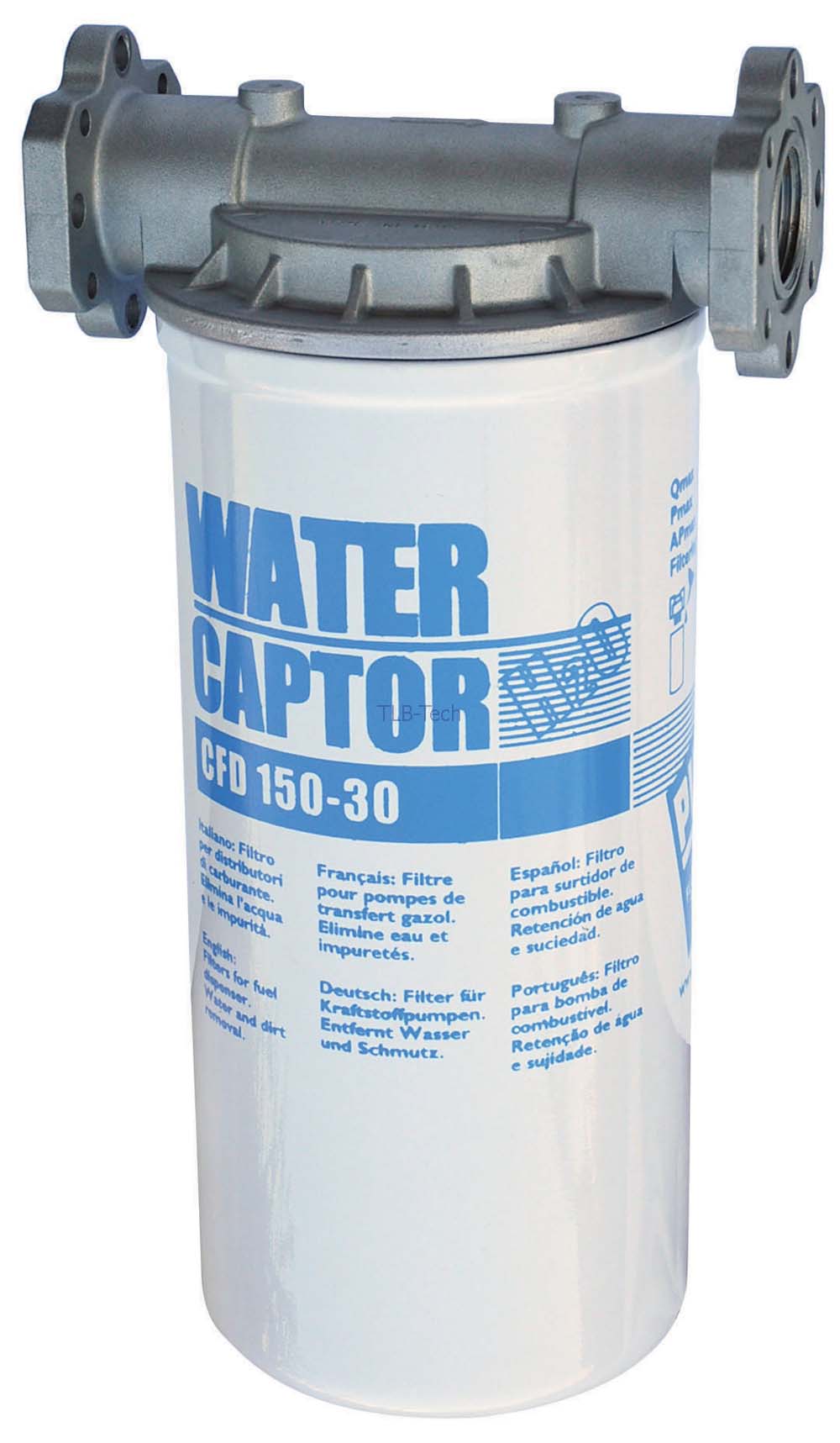 Wasserabscheider 70L/ Min, 2 Stk. + 1"-Halterung Wasserabscheider 150 L/Min - Kartusche