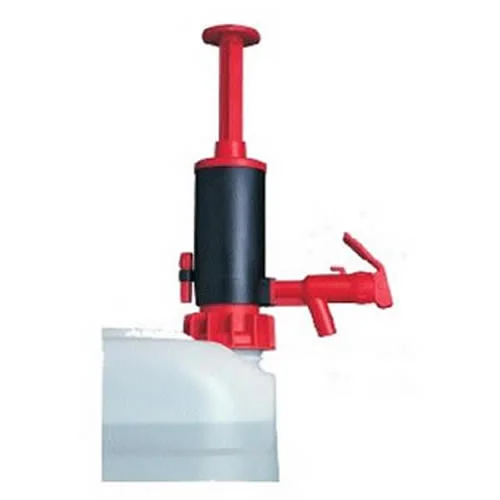 Pompa manuale Jessberger JP-07 rossa con guarnizioni in EPDM