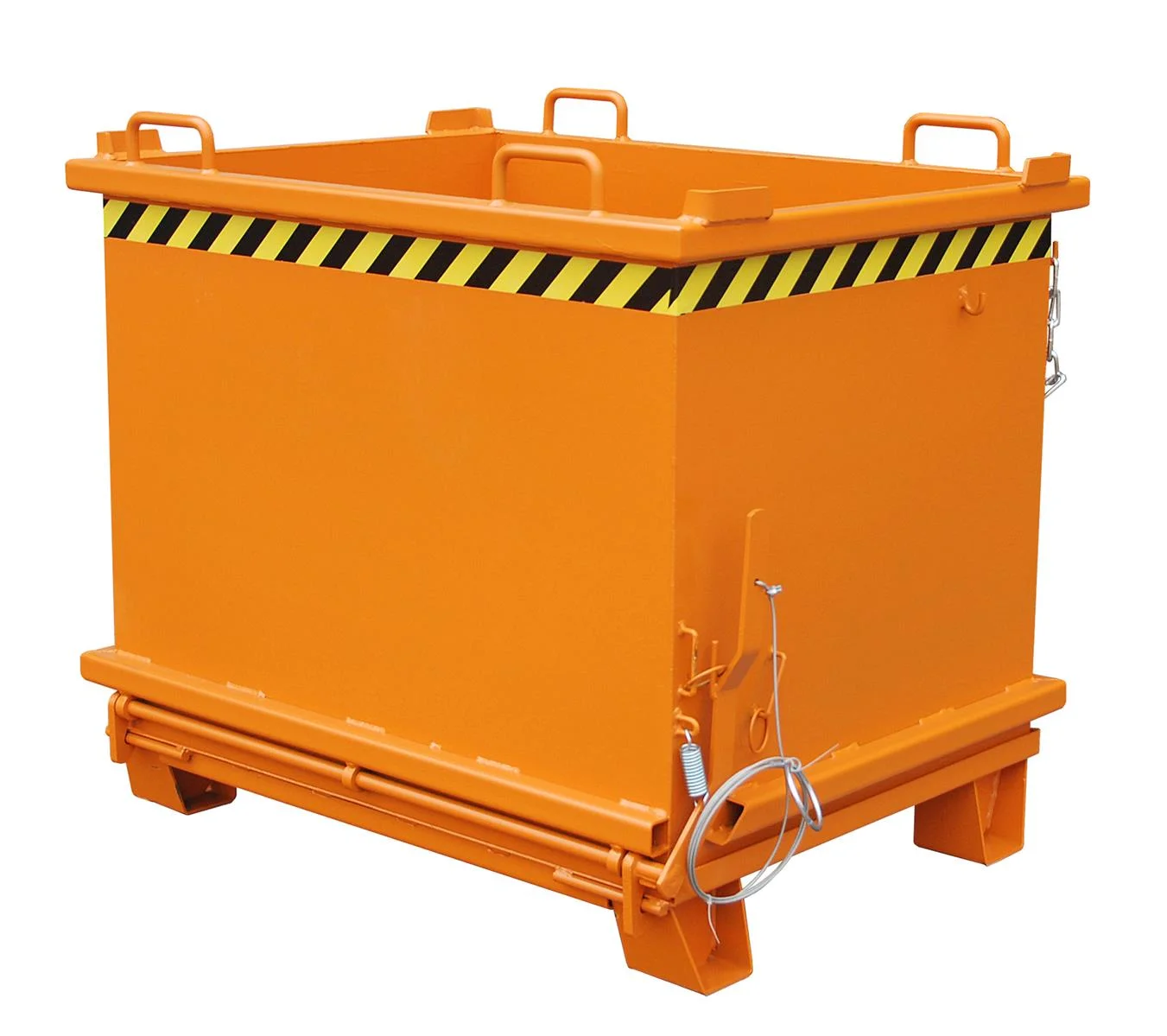 Klappbodenbehälter SB 1000 1,00m³ 1035x1310x1160mm RAL 2000 Gelborange