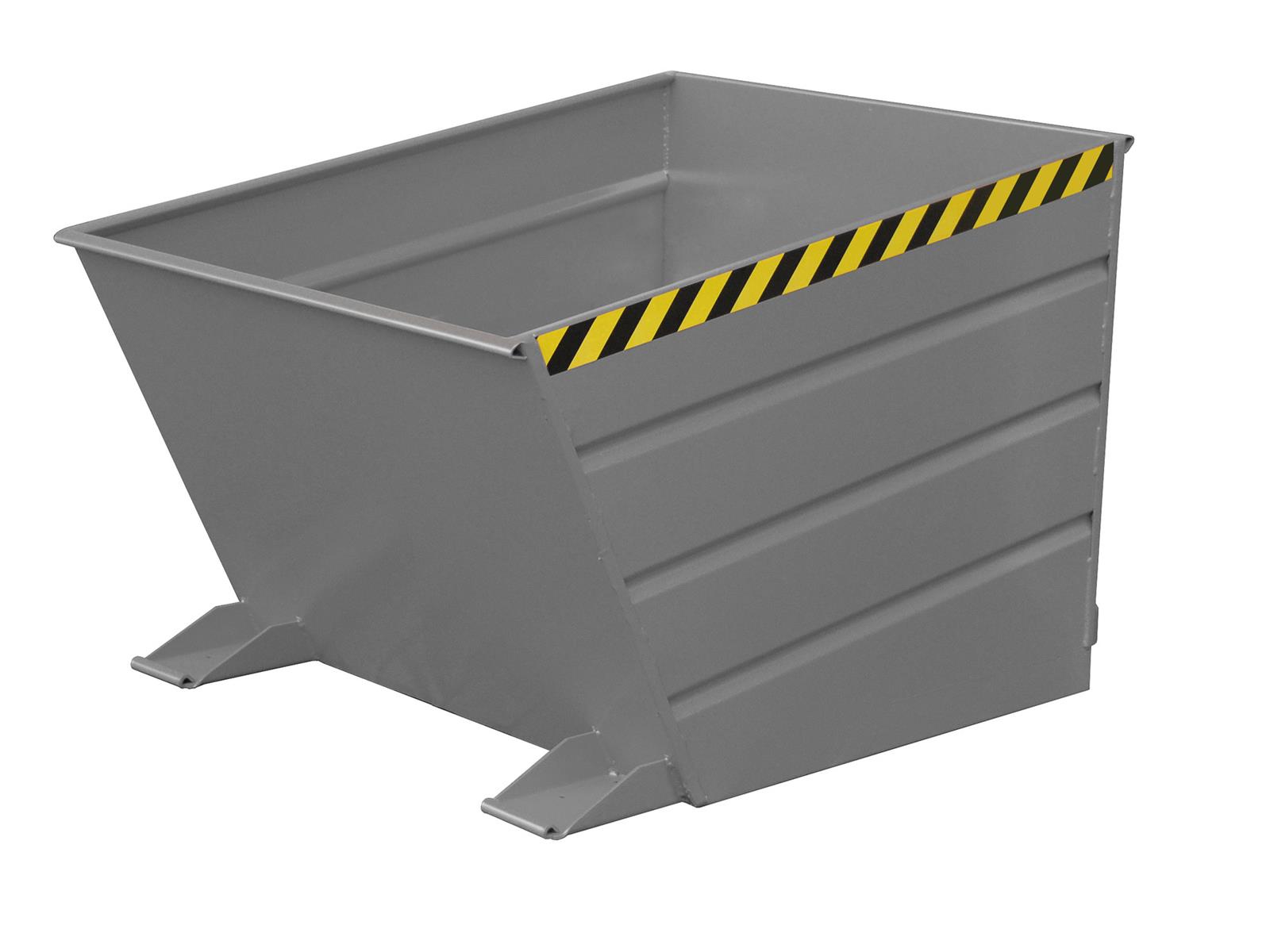 Kippbehälter VD 650 0,65m³ 1445x800x890mm RAL 7005 Mausgrau