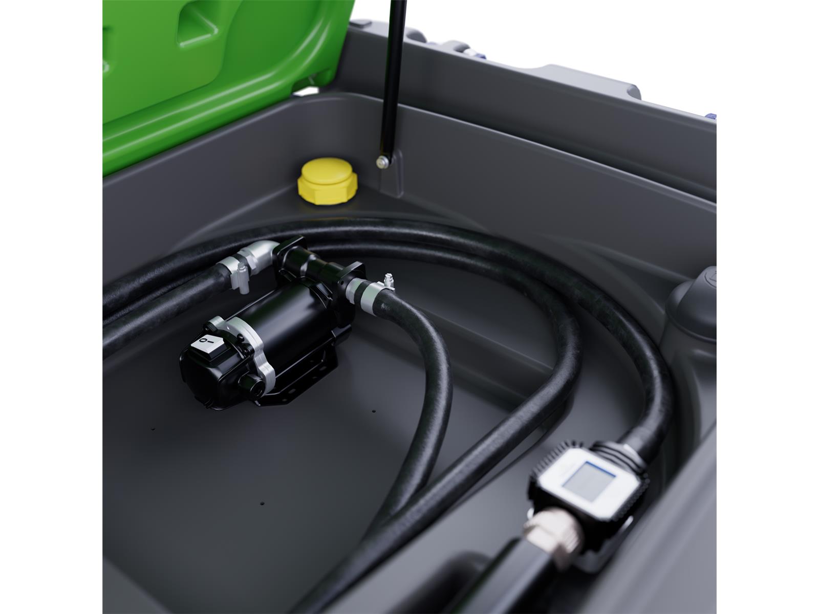 Kingspan TruckMaster® TM440 – Mobiler Dieseltank (440 Liter) für sicheren Transport & Betankung 230V Pumpe digitales Zählwerk