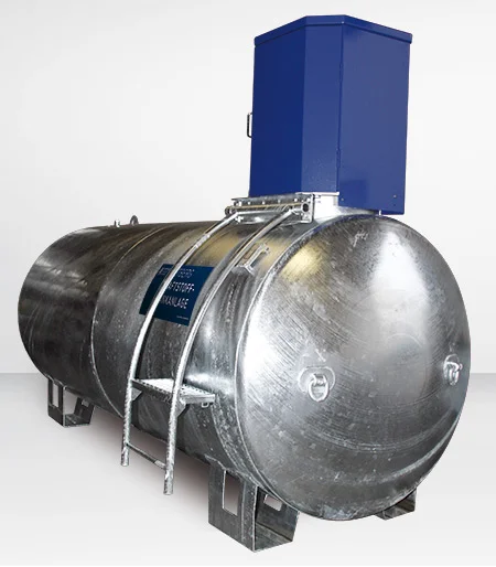 Impianto di stoccaggio da 5000 litri - Diesel KA con pompa e contatore, pacchetto completo