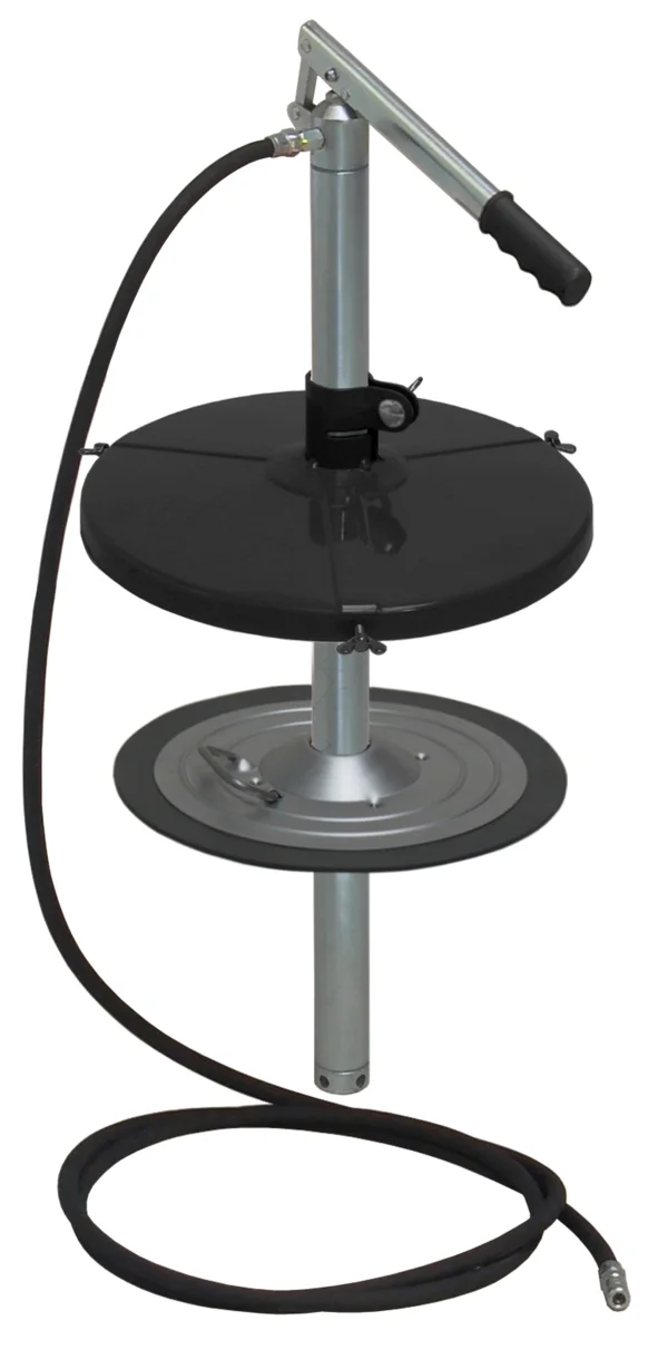 Dispositivo di sgrassaggio ad alta pressione Bucket Greaser per secchio di grasso da 18 kg, Ø interno 265–285 mm