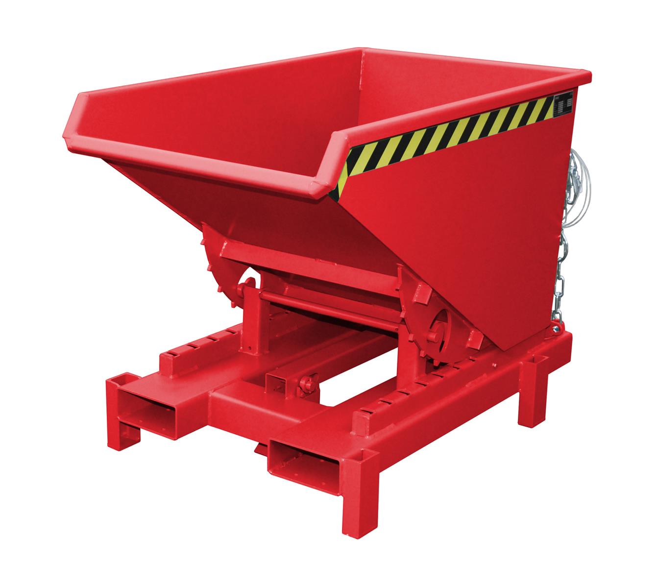 Schwerlast-Kipper SK 300 0,30m³ 1310x805x970mm RAL 3000 Feuerrot