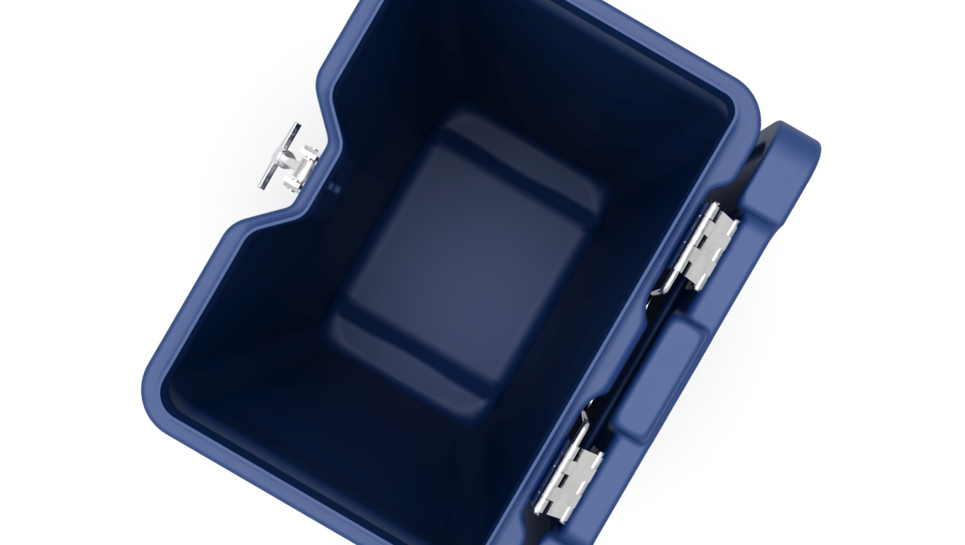 ROTH Box di Sicurezza 50 Litri Omologata ADR in PE-HD