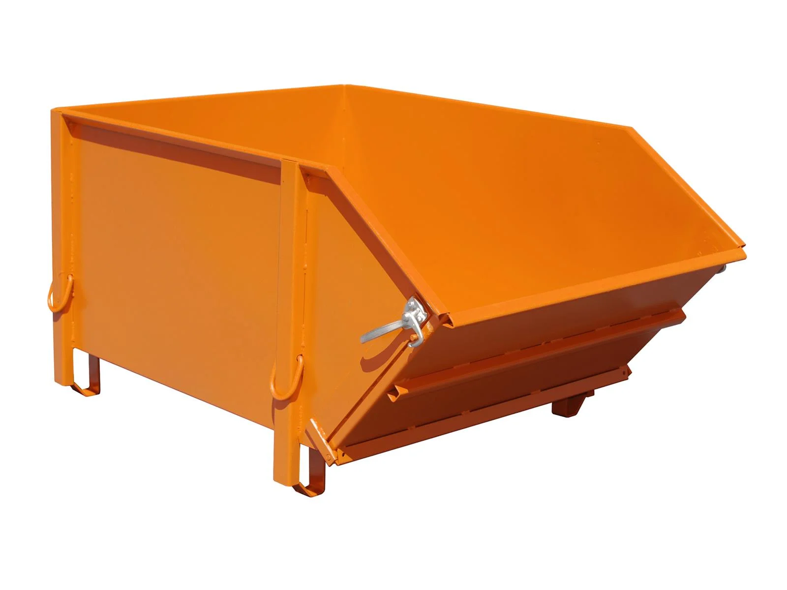 Baustoff-Behälter BBK 100 1,00m³ 1515x1070x800mm RAL 2000 Gelborange