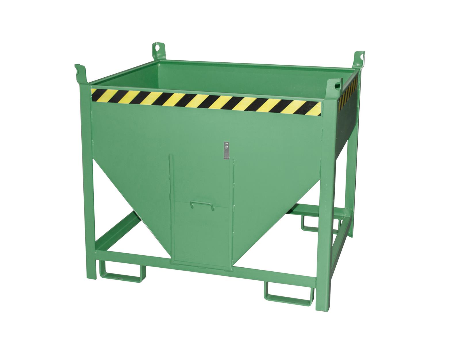 Silobehälter SGS 50 0,50m³ 1000x1200x1025mm RAL 6011 Resedagrün