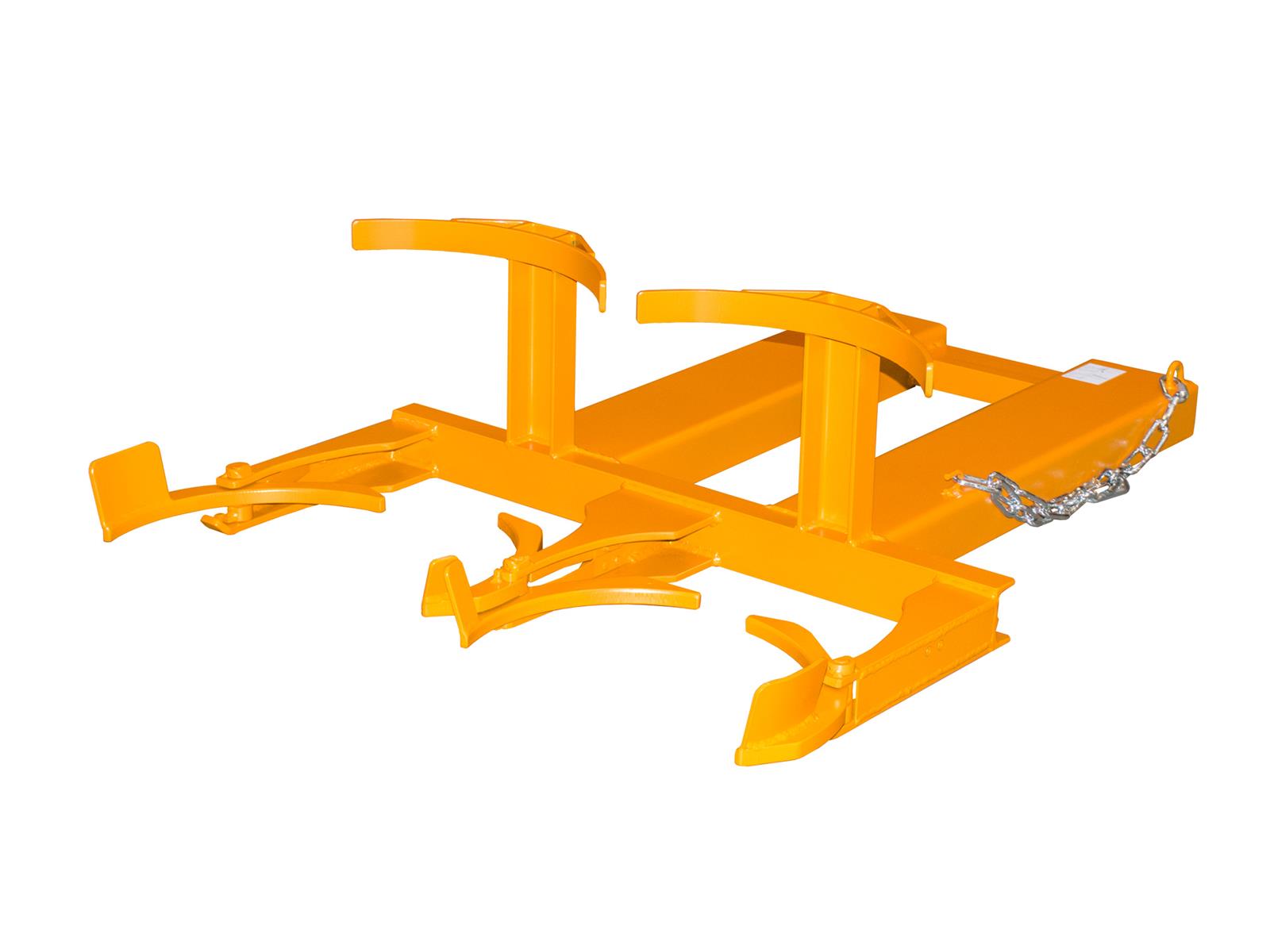 Drum Lifter FH 1330x980x385mm for 2x 120 Liter Drums RAL 2000 Yellow-Orange