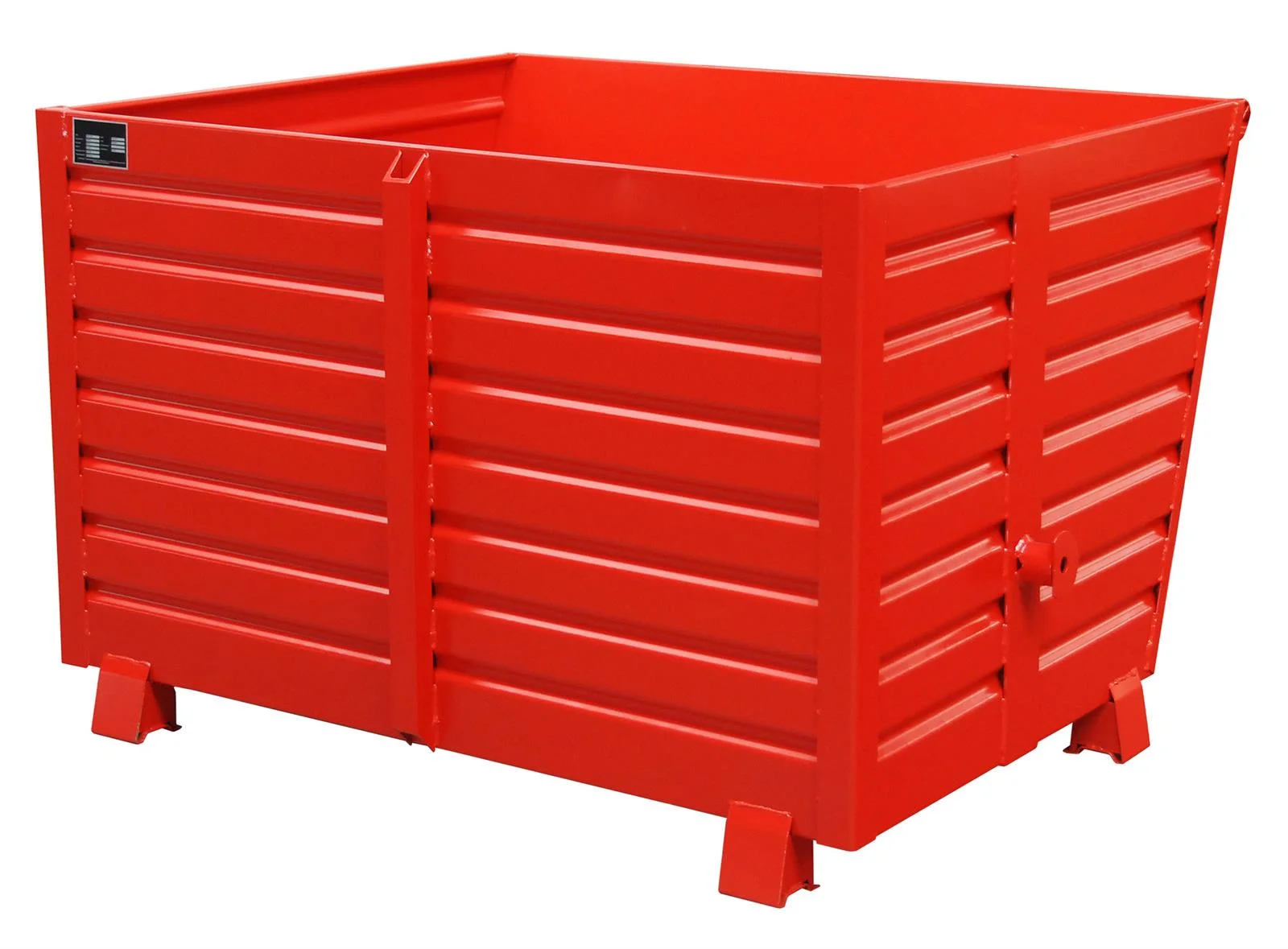 Stapelkipper BSK 150 1200x1500x1000mm 1,5m³ RAL 3000 Feuerrot