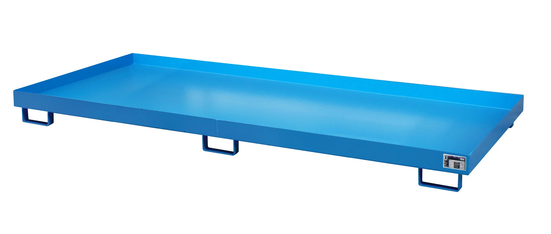 Regalwannen 3250x1300x190mm 240 Liter RAL 5012 Lichtblau