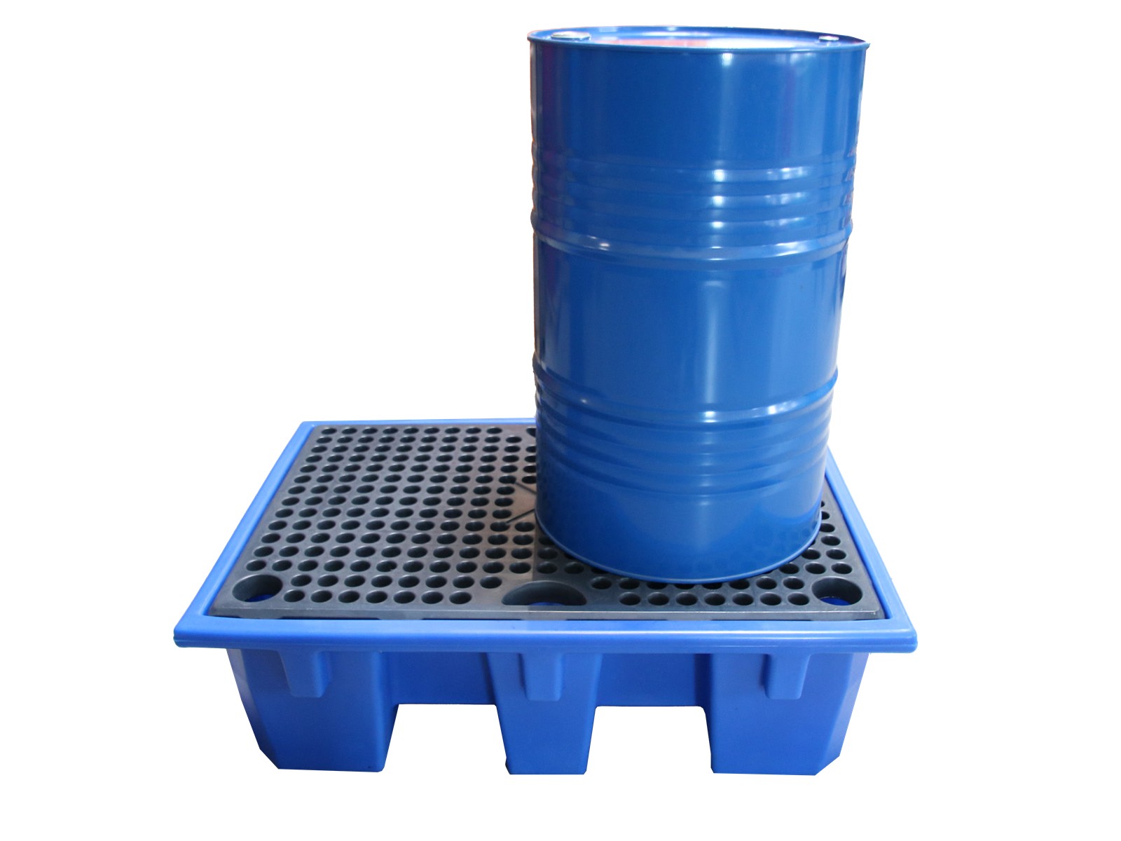 Auffangwanne für 2 Fässer – 240 Liter aus HDPE